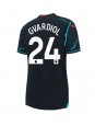 Manchester City Josko Gvardiol #24 Alternativní Dres pro Dámské 2023-24 Krátký Rukáv